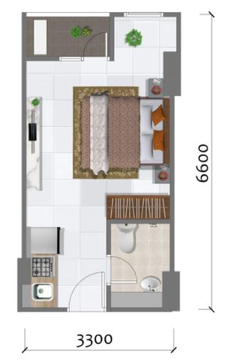 Prajawangsa City Tipe Studio C
